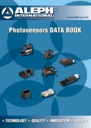 Photosensors DATA BOOK - m-buechner