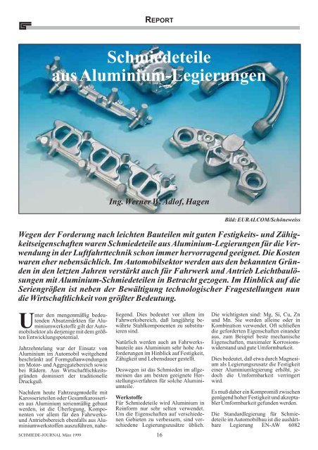 Die Eigenschaften von Aluminium