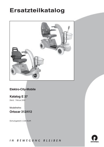 Erstzteilkatalog ORTOCAR 312/412 3.463/3.464 - Meyra