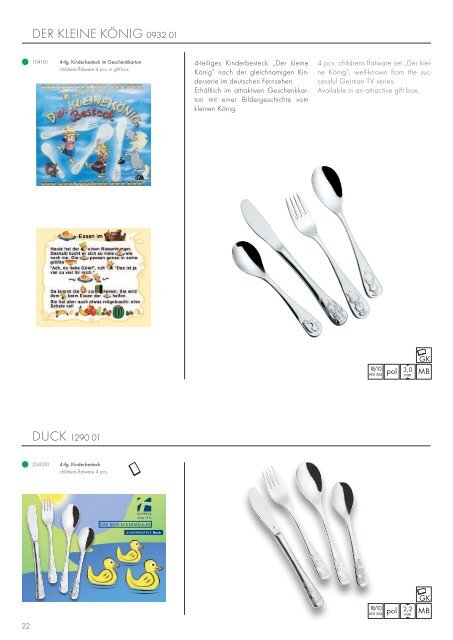 Katalog 2013 / Catalogue 2013 Besteck / Flatware ... - Kuppels