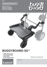 lascal buggy board cotter pin stuck