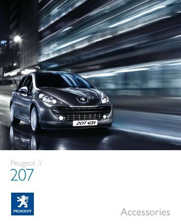 207 - Accessories - Peugeot