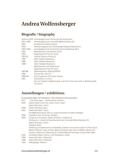 pdf - andrea wolfensberger