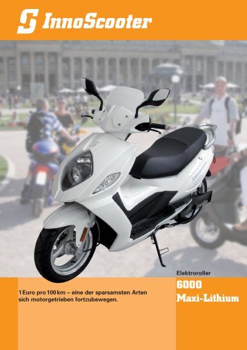 InnoScooter EM6000-Maxi-Lithium