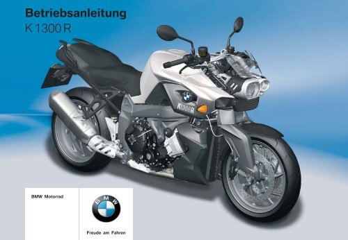 Bedienungsanleitung - K 1300 R - BMW-K-Forum.de