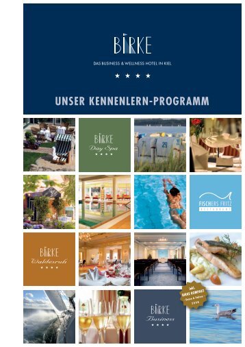 UNSER KENNENLERN-PROGRAMM - Hotel Birke Kiel