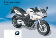 Bedienungsanleitung - F 800 S