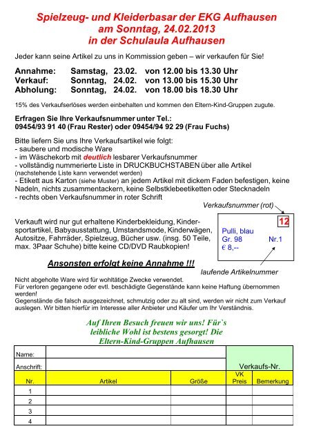 Diese Seite als PDF zum Download - Basar Aufhausen