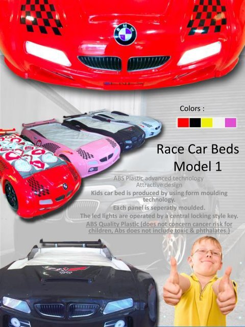 Race Car Beds Model 1