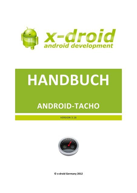 ManualAndroidSpeedometer_de.pdf - x-droid.de