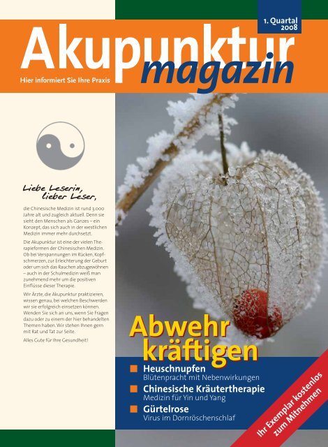 Abwehr kräftigen Abwehr kräftigen