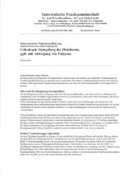 Aufklärungsbogen Koloskopie (Dickdarmspiegelung) PDF