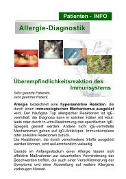 Allergie-Diagnostik - Laborzentrum Ettlingen