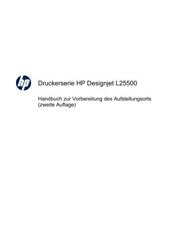 Druckerserie HP Designjet L25500