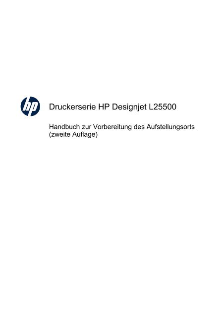 Druckerserie HP Designjet L25500