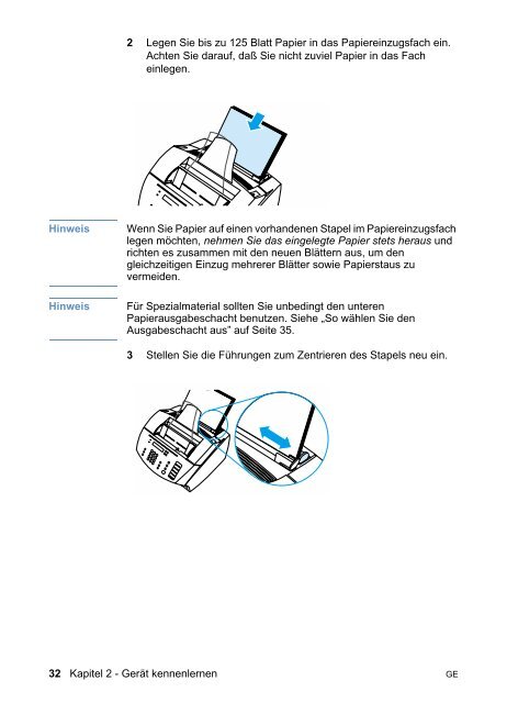 Drucker Fax Kopierer Scanner - HP