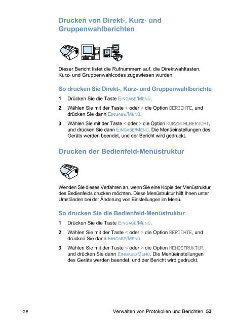 Drucker Fax Kopierer Scanner - HP