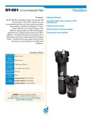 DT-061 Details (PDF) - Donaldson Company, Inc.