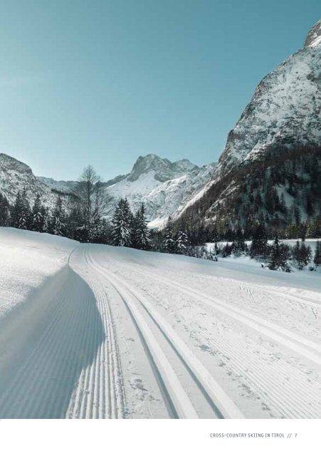 Cross Country Skiing in Tirol