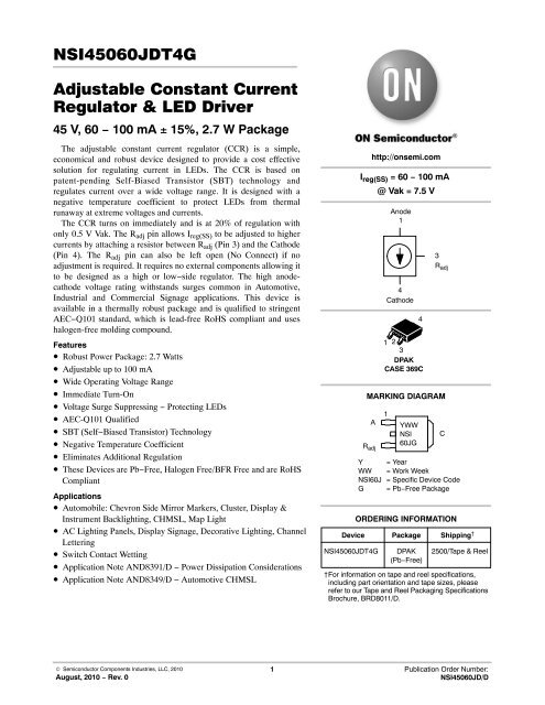 NSI45060JD-D ds - Silica