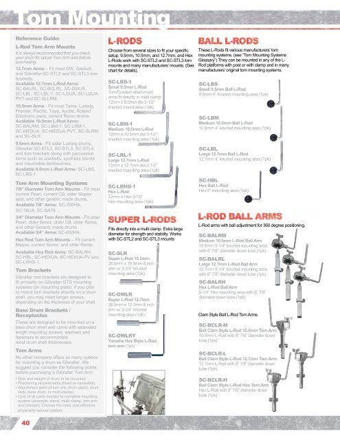 Gibraltar Hardware Catalog - PDF