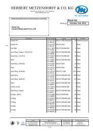 Stock list DEUTZ  628 PDF - Herbert Metzendorff & Co.