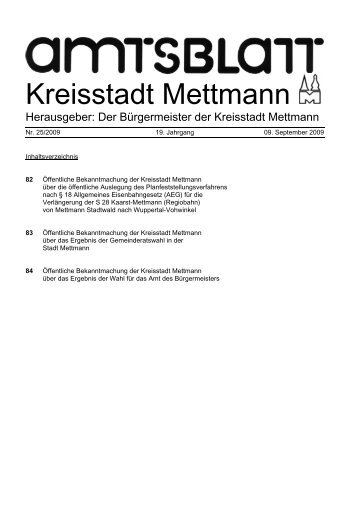 Kreisstadt Mettmann