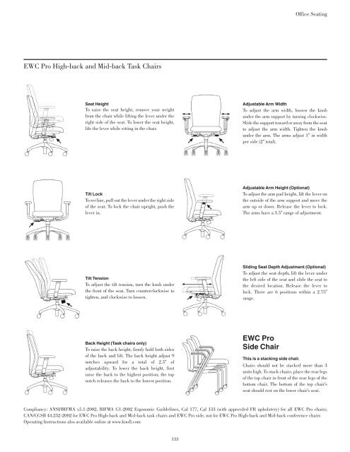 side chair - Knoll