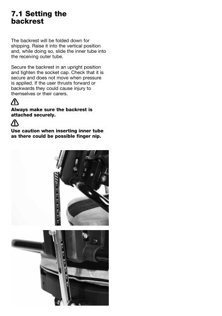 Mygo Seating System User Instructions - Leckey