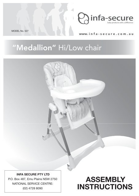 Infasecure high cheap chair