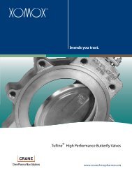 XOMOX High Performance Butterfly Valves - Corrosion Fluid Products