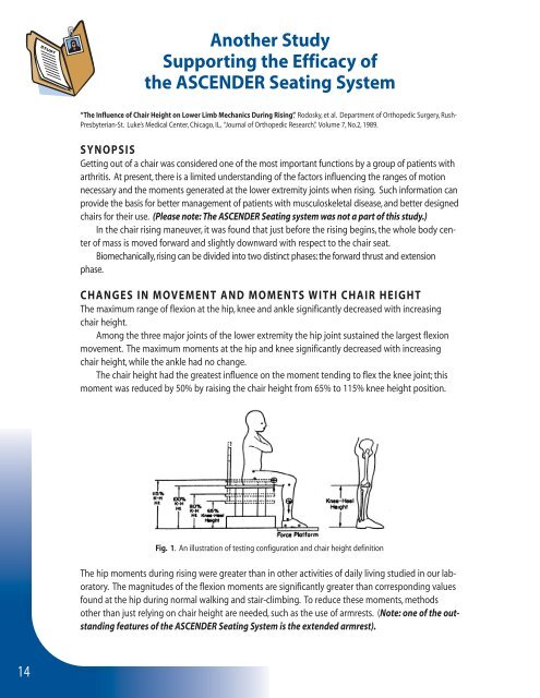 Seating Solutions - Rehab Seating Systems, Inc.