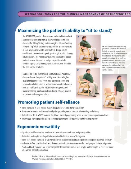 Seating Solutions - Rehab Seating Systems, Inc.