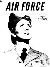 Air Force the Official Service Journal - Air Force Historical Studies ...