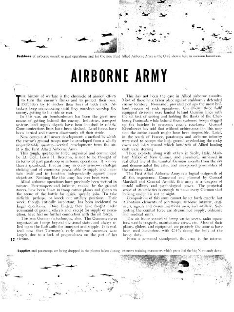 Air Force the Official Service Journal - Air Force Historical Studies ...