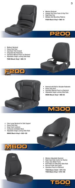 ULTRA SERIES SEATS - Ultra Seat