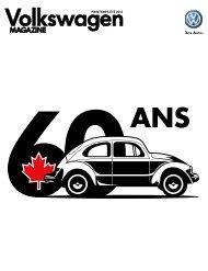 60 ans - Volkswagen Canada