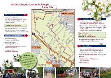 Blütenfest in Meckenheim - Stadt Meckenheim