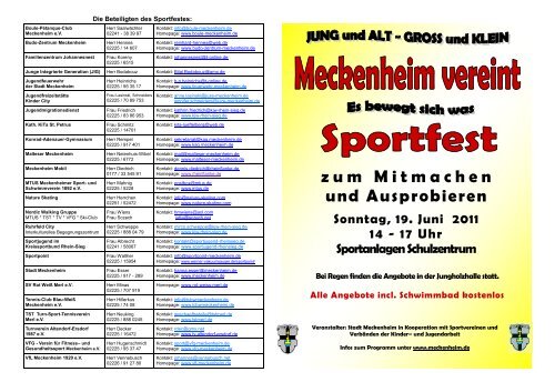 Programm-Info Sportfest 19.6.2011 neu - Stadt Meckenheim