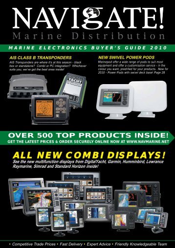 ALL NEW COMBI DISPLAYS! - the new Navigate Trade website