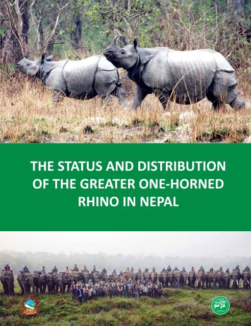 the status and distribution of the greater one-horned rhino in nepal