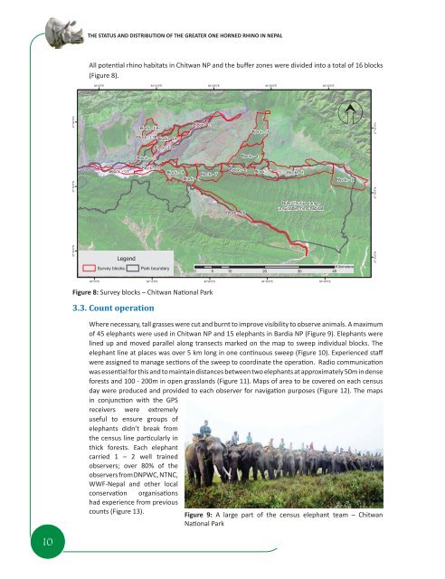 the status and distribution of the greater one-horned rhino in nepal