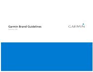 Garmin Brand Guidelines