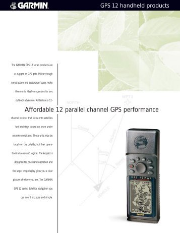 Garmin / GPS 12 series