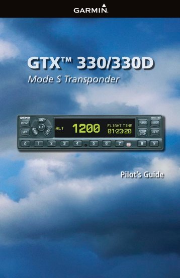 GTX™ 330/330D - Garmin