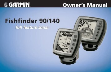 Fishfinder 90/140 Owner's Manual - Garmin