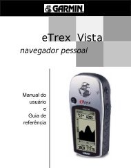 Manual em portugues do GPS Garmin etrex Vista - Etronics