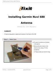 Installing Garmin Nuvi 680 Antenna - iFixit
