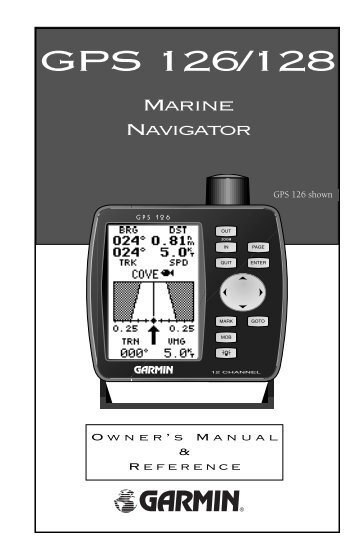 126/128 Manual (new) - Garmin