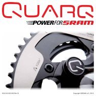 95.6118.003.000 Rev B Copyright ©SRAM LLC, 2012 - Quarq